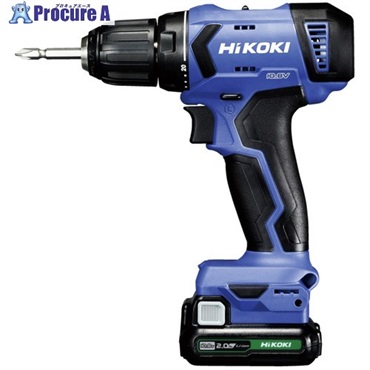HiKOKI 10.8Vコードレスドライバドリル 2.0Ah FDS12DAL(2BS)  1台  工機ホールディングス(株) ▼689-7559