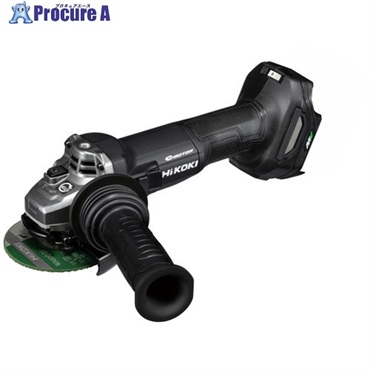 HiKOKI コードレスディスクグラインダ 36V 100mm 本体のみ ストロングブラック仕様 G3610DC(NNB)  1台  工機ホールディングス(株) ▼694-9633