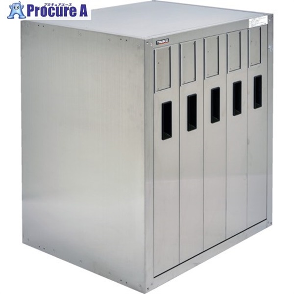 TRUSCO 耐震薬品庫 705X600XH800 5列引出型 TK-5N  1台 ◇▼685-0717
