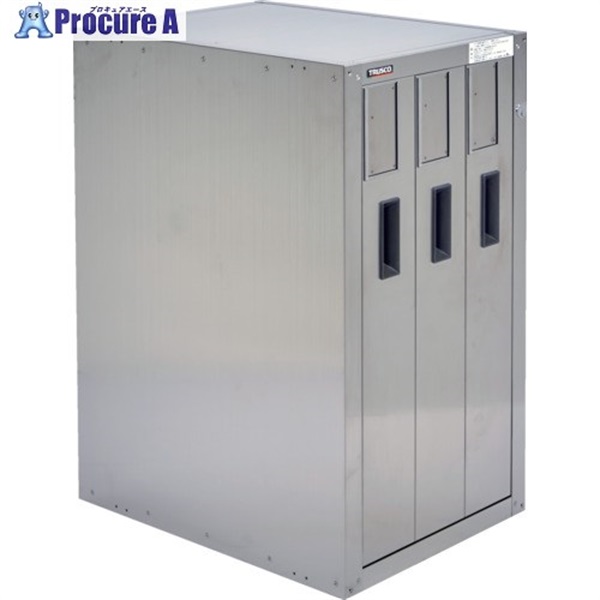 TRUSCO 耐震薬品庫 455X600XH800 3列引出型 TK-3N  1台 ▼685-0719