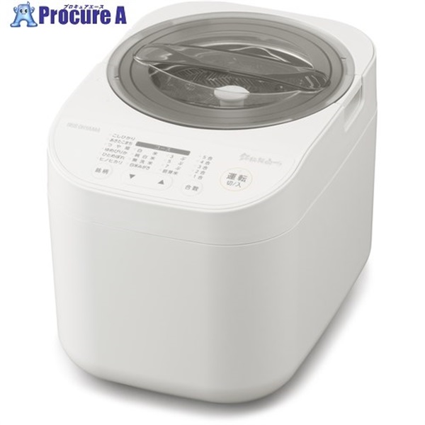 IRIS 209229 米屋の旨み 銘柄純白づき精米機 RCI-C5-W  1台 ▼706-0567