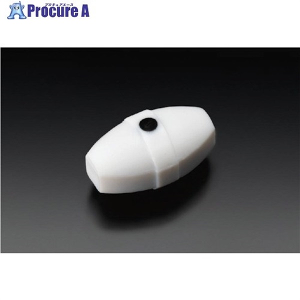 フロンケミカル フッ素樹脂(PTFE)強力撹拌子楕円型 φ24×50mm NR3035-004  1個 ▼735-5815