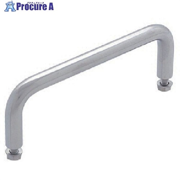 Rohde ステンレスラウンドハンドル 全長260mm ねじ径M5×0.8 SRH1-250  1個 ▼805-9128