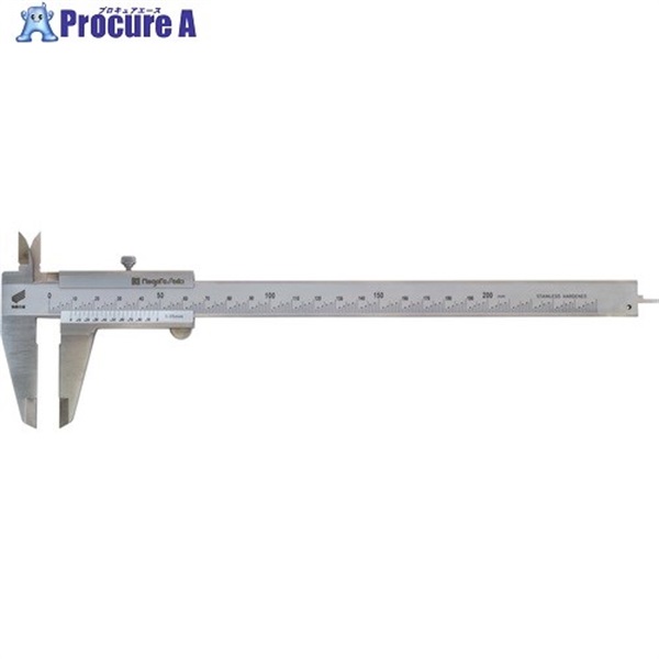 SK 快段目盛ノギス 200mm GVC-20KD  1個 ▼818-3438