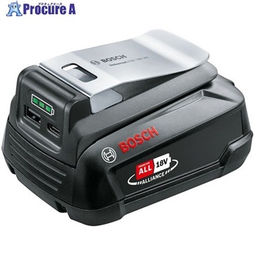 ボッシュ 18VコードレスUSBアダプター＋バッテリー充電器セット USB18V-45SET  1S ▼712-4895