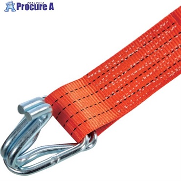 TRUSCO ベルト荷締機ワイドハンドル 25mm幅 254kg フック＆キーパータイプ JIS相当品 GV25HA-250HK  1台 ▼697-8224