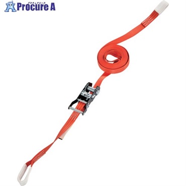 TRUSCO ベルト荷締機ワイドハンドル 25mm幅 254kg アイタイプ JIS規格品 GV25HA-250R  1台 ▼697-8237