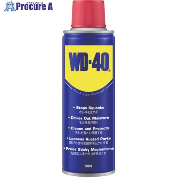 WDー40 超浸透性防錆剤 MUP200ML WD010  1本 ▼710-7273