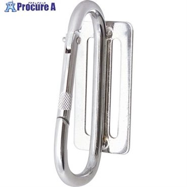 DOGYU メッキカラビナフック F-50B 01541  1丁 ▼120-8557