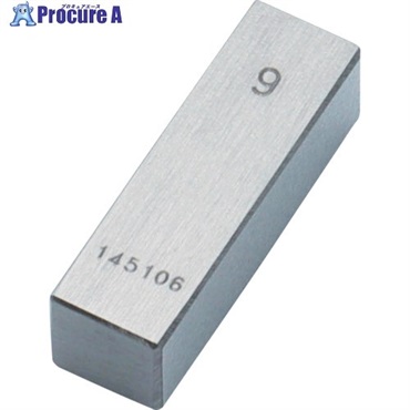 SK 鋼ブロックゲージ 0級相当品 9.00mm GB0-900  1個 ▼235-3160