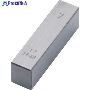 SK 鋼ブロックゲージ 0級相当品 7.00mm GB0-700  1個 ▼237-0370