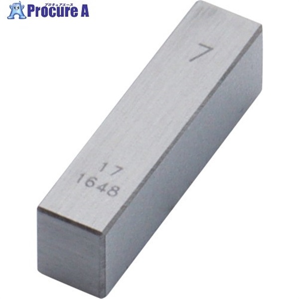 SK 鋼ブロックゲージ 0級相当品 7.00mm GB0-700  1個 ▼237-0370