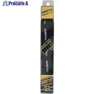 DOGYU クッショングリップ ブラック 01227  1丁 ▼270-0436