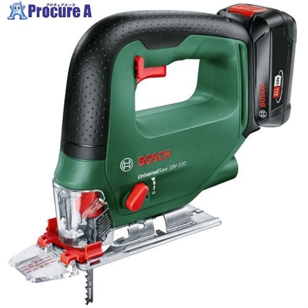 ボッシュ 18Vコードレスジグソー＋バッテリー充電器セット USAW118HSET  1S ▼712-4879