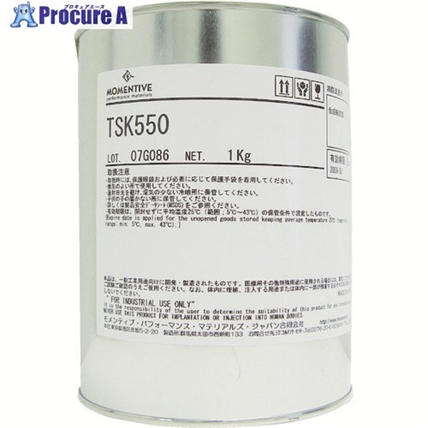 モメンティブ 電気絶縁用シリコーンオイルコンパウンド TSK550-1K TSK550-1K  1缶 ▼281-2444