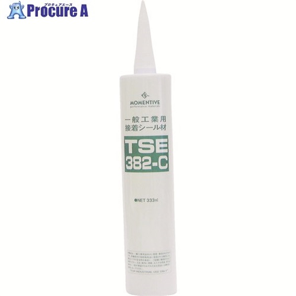 モメンティブ 一般工業用接着シール材 TSE382-W-333ML TSE382-W-333ML  1本 ▼281-4161