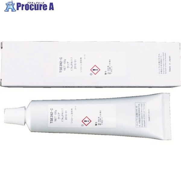 モメンティブ 非腐食速乾性シリコーン接着・シール材 TSE392-C-100G TSE392-C-100G  1本 ▼281-4439