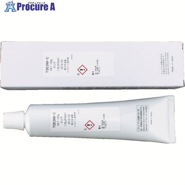 モメンティブ 非腐食速乾性シリコーン接着・シール TSE399-C-100G TSE399-C-100G  1本 ▼281-4471