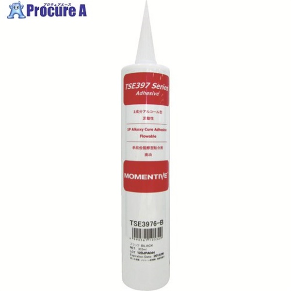 モメンティブ 低分子シロキサン低減耐熱性シリコーン接着シール材 TSE3976-B-333ML TSE3976-B-333ML  1本 ▼281-4498