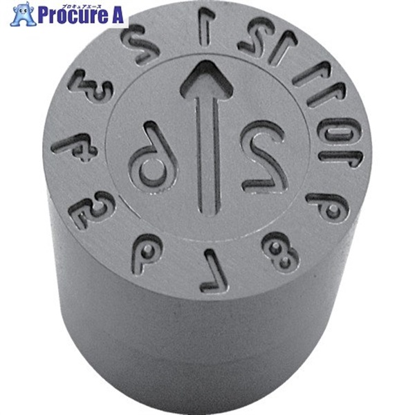 浦谷 【2026年用】金型デートマークYM型 外径16mm UL-YM-16-26  1個 ▼684-0168