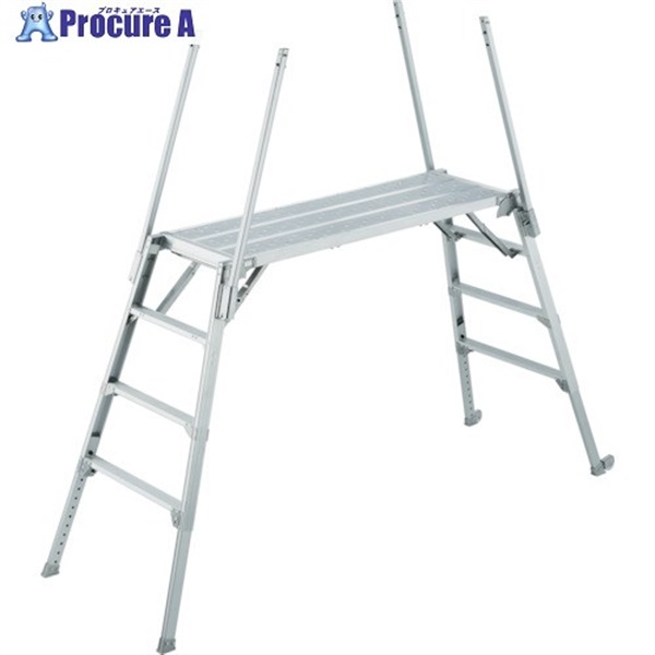 ハセガワ 可搬式作業台 デューク(10031) DUK-1516T  1台 ▼251-2771