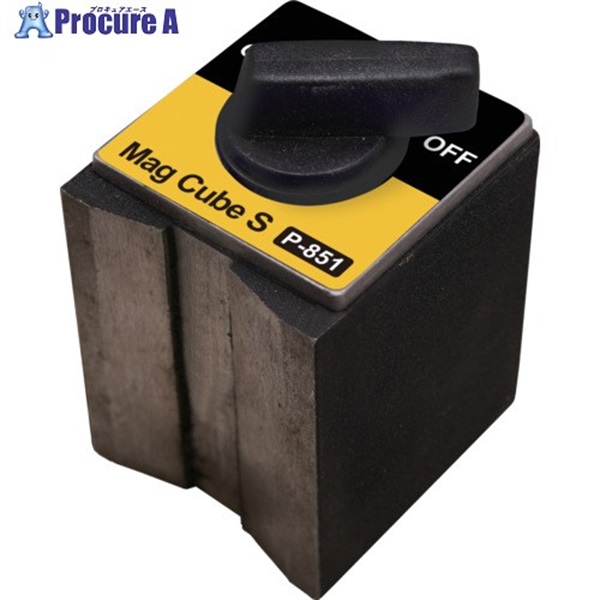 SUZUKID マグネットベース マグキューブ S P-851  1個 ▼700-1156