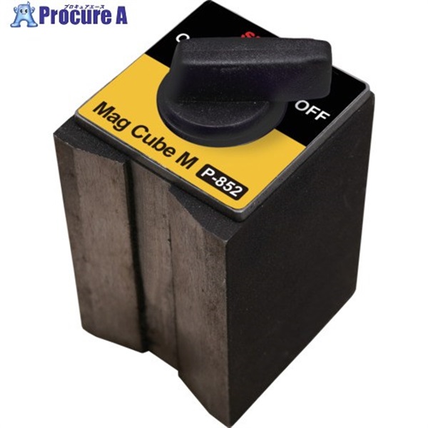 SUZUKID マグネットベース マグキューブ M P-852  1個 ▼700-1241