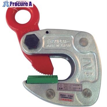 スーパー 形鋼クランプ 容量2ton クランプ範囲:3～22mm HLC2SRF  1台 ▼689-2853