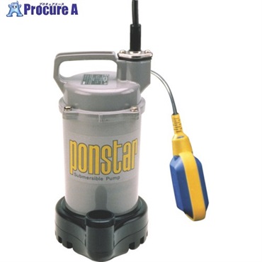 工進 簡易汚物用水中ポンプ PSK-63210A  1台 ▼850-8510