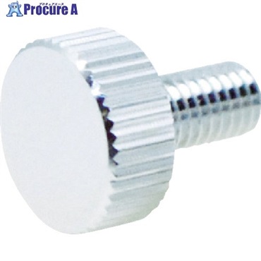 TRUSCO 装飾平小ねじ 縦目ローレット M5 Φ16 L10 1個入 DS-AB185  1個 ▼855-5811