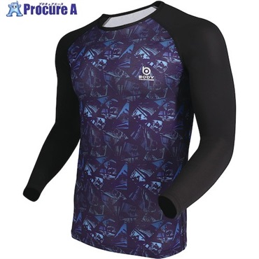 おたふく 【在庫限りで今季完売】 BTクールメッシュ ロングスリーブ クルーネックシャツ JW-606-83-L  1枚 ▼528-3260