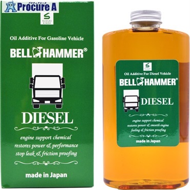 スズキ機工 ディーゼル車用エンジンオイル添加剤 ベルハンマーディーゼル 450ml BHDI01  1本 ▼653-8595