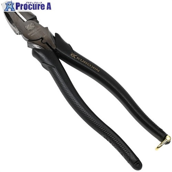 フジ矢 テコペン偏芯パワーペンチ 黒金 225mm 3000SP-225BG  1丁 ▼709-9708