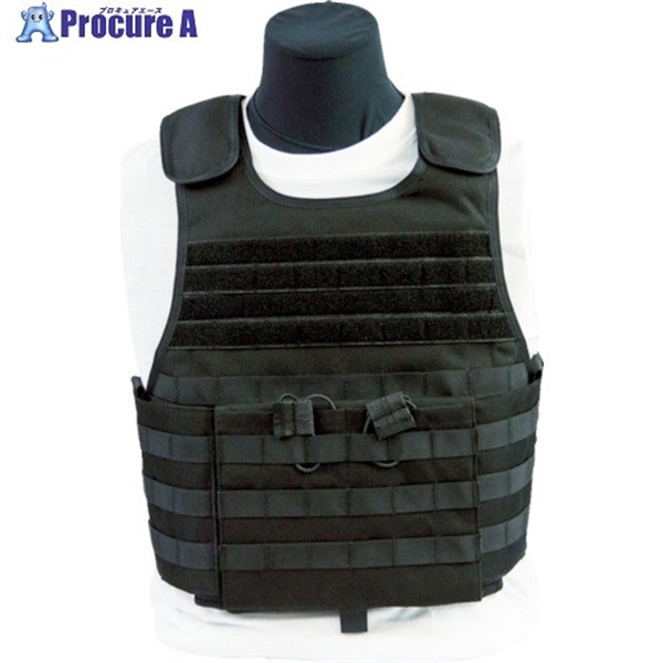 US Armor 防弾ベスト MSTV500(6000) ブラック L F-500777-RS-BLK-L  1着 ▼855-7198