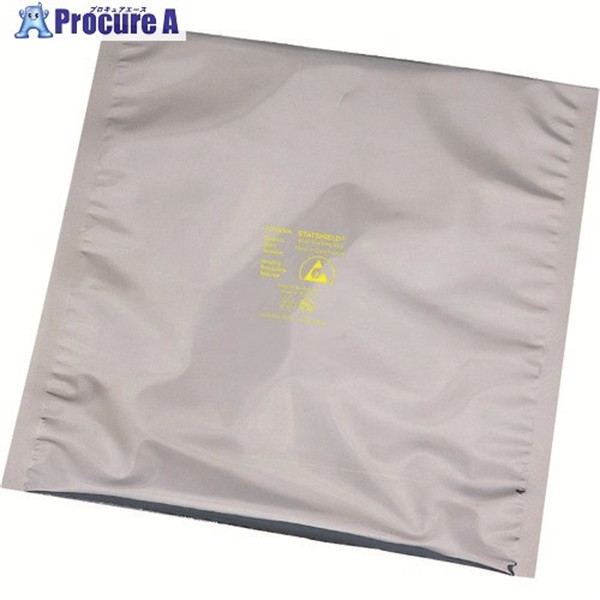 DESCO ESDバッグ、STATSHIELD、メタルイン 203mmx254mm、入数100 13460  1パック ▼111-7462