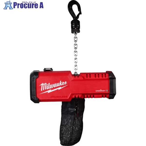 milwaukee M18 充電式チェーンブロック 1トン/6m M18 BLCHTO-0 APJ  1個 ▼708-8659