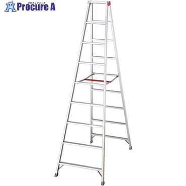 ハセガワ スリム長尺専用脚立RL 9段 11106 RL-27  1台 ◇▼710-3097