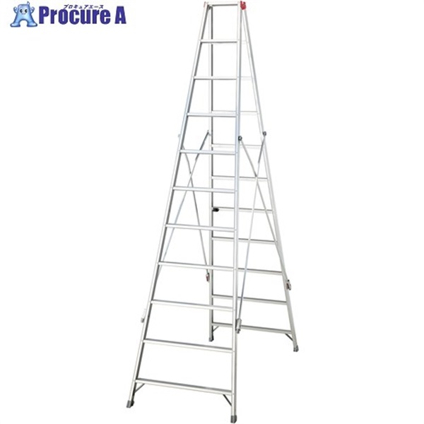 ハセガワ スリム長尺専用脚立RL 11段 11108 RL-33  1台 ◇▼710-3099