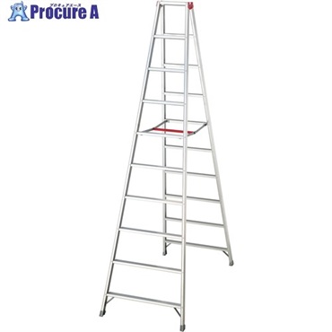 ハセガワ スリム長尺専用脚立RL 10段 11107 RL-30  1台 ◇▼710-3100