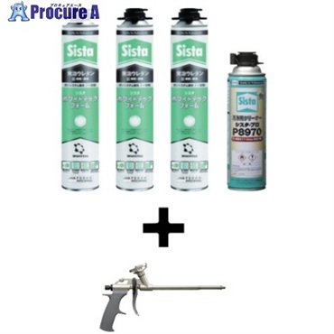 Sista 発泡ウレタン “ホワイトテック” トライアルキャンペーン SWT750TRIALSET  1S ▼698-4013