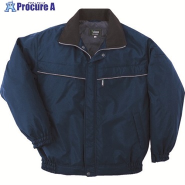 ミドリ安全 軽量防風防寒ブルゾン ネイビー 3L M3147-UE-3L  1着 ▼797-6470