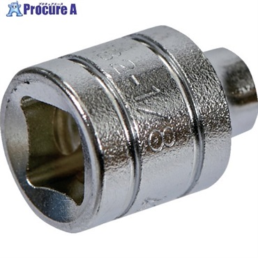 KTC インチ 6.3sq.ソケット(六角) 対辺寸法1/8inch 全長16mm B2-1/8-S  1個 ▼206-0023