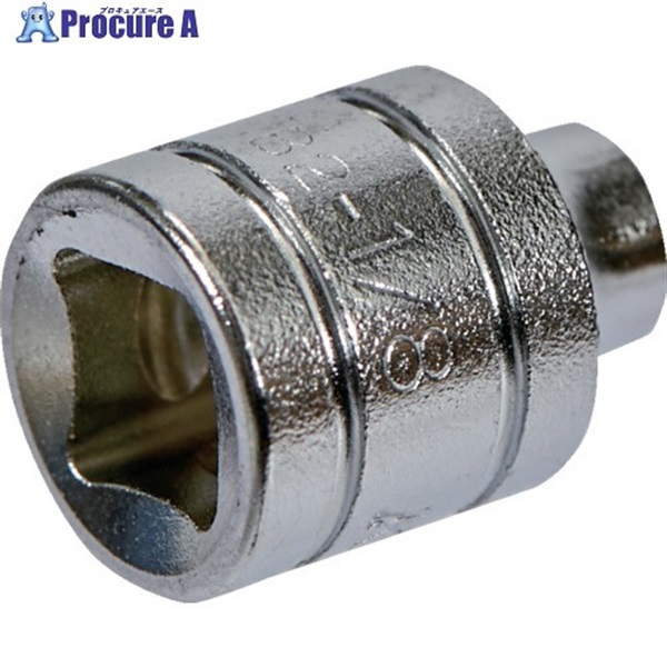 KTC インチ 6.3sq.ソケット(六角) 対辺寸法1/8inch 全長16mm B2-1/8-S  1個 ▼206-0023