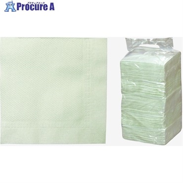 大黒 カラーナフキン 四ツ折 グリーン 500枚パック 902592  1パック ▼237-2685