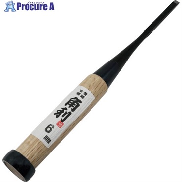 KAKURI 追入のみ 面取 6mm 白樫柄 41912  1本 ▼268-4202