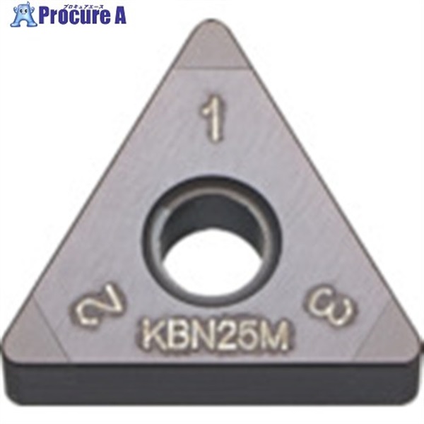 京セラ 旋削加工用チップ コーティングCBN KBN05M TNGA160404S00545MEP  KBN05M  1個 ▼553-8629