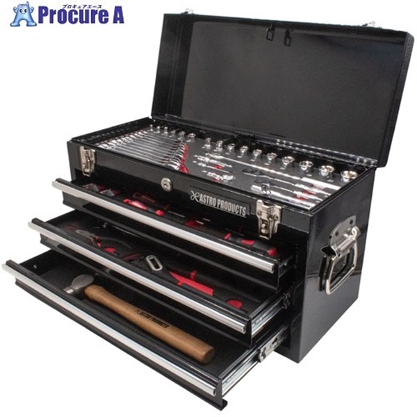 アストロプロダクツ ツールセット ブラック(82点組)TS226 2012000002265  1台 ▼664-0785