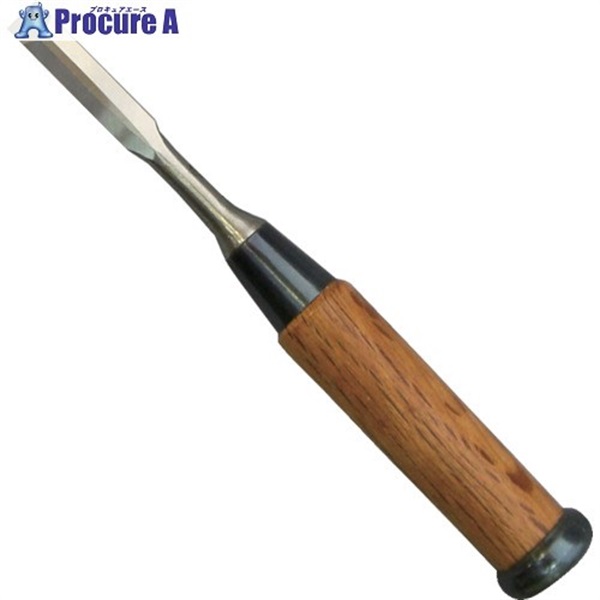 KAKURI 木彫細工のみ 赤樫柄 平 9mm 41490  1本 ▼817-9253