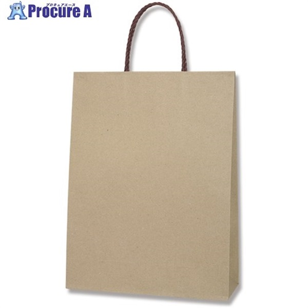 HEIKO 手提げ紙袋 スムースバッグ 2才S ライナー無地 10枚入り 003154010  1袋 ▼342-7950
