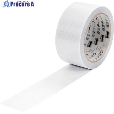 TRUSCO 養生テープPRO ホワイト 47mm巾x25m 30巻入り YP4725-W-30  1箱 ▼708-4599